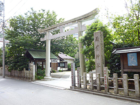 蔵前神社と相撲関係者の名前